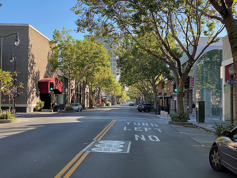 University Avenue Palo Alto Silicon Valley