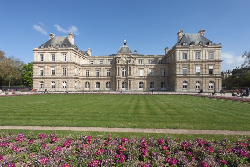 Palais du Luxembourg and the garden parterre
