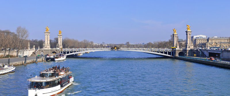 Pont Alexandre III across the Seine