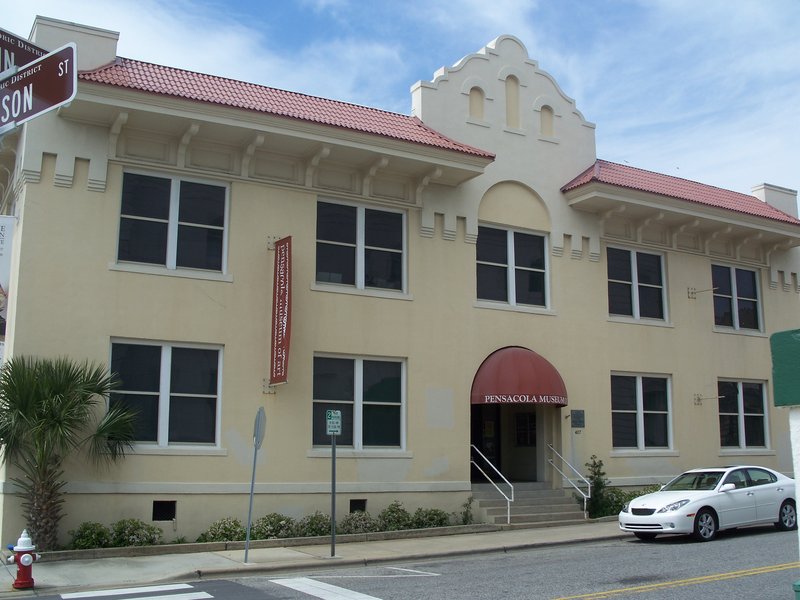 Pensacola Museum of Art exterior facade