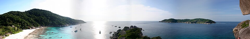 Similan Islands panorama