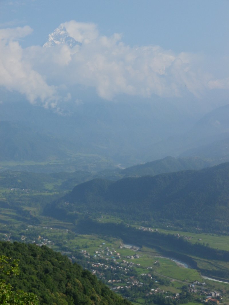 Machhapuchhre and Annapurna from Sarangkot