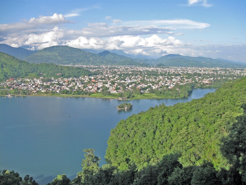 Phewa Lake and Tal Barahi Temple