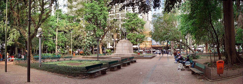 Praça da Alfândega panorama, Porto Alegre