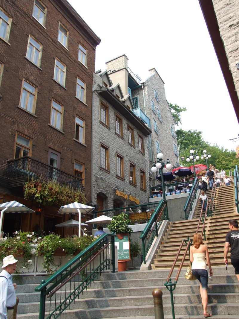 Escalier Casse-Cou Breakneck Stairs Quebec City