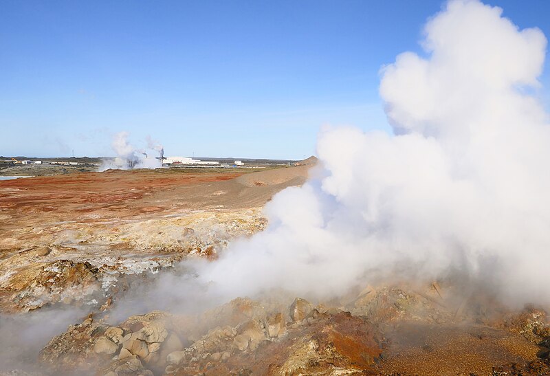 Gunnuhver hot springs