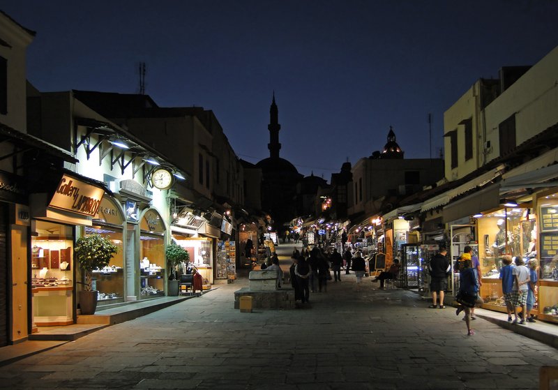 Sokratous Street, Rhodes