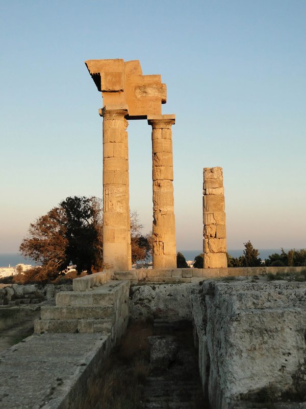Temple of Apollo, Rhodes Acropolis