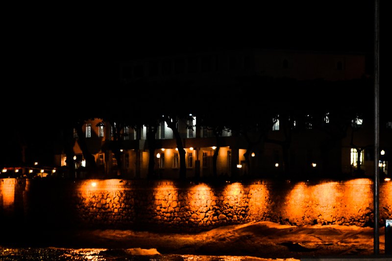 Forte de Copacabana – night view, Copacabana