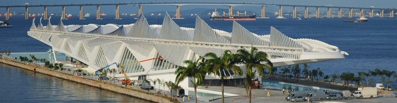 Museu do Amanhã – Calatrava exterior, Porto Maravilha