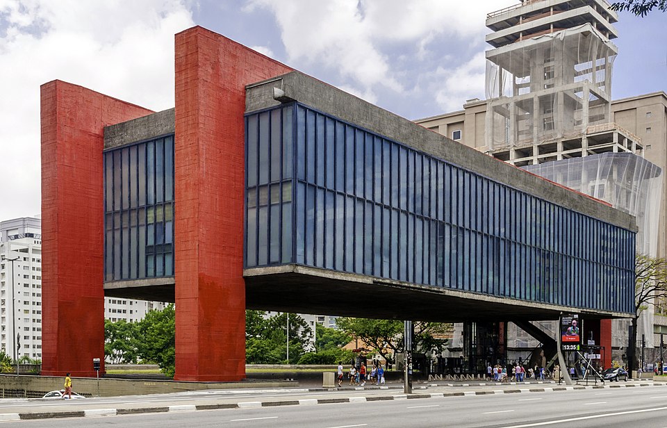 MASP exterior on Avenida Paulista