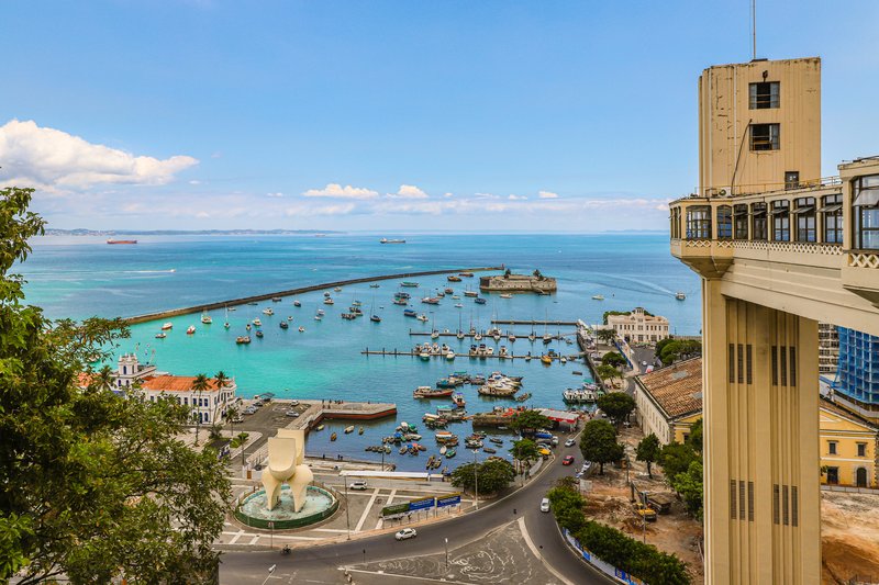 Elevador Lacerda bay view Bahia