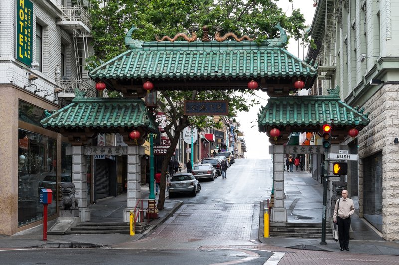 Dragon Gate, San Francisco Chinatown
