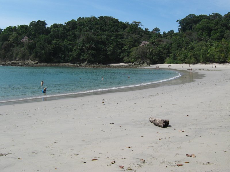 Manuel Antonio National Park beach and rainforest