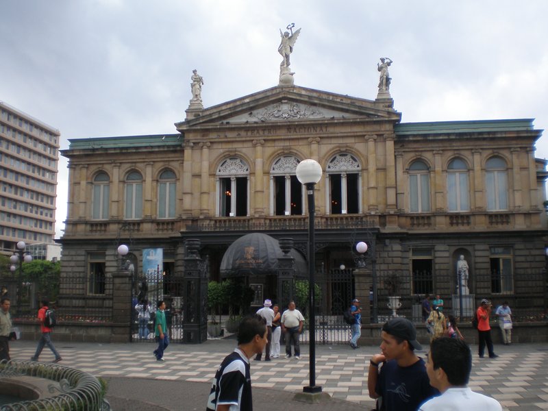 Teatro Nacional Costa Rica ornate interior