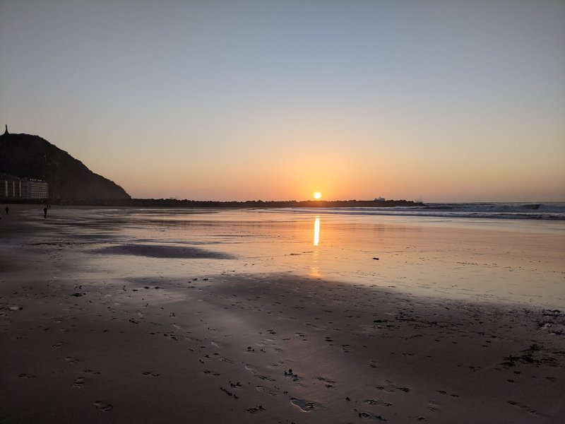 Zurriola Beach, San Sebastián