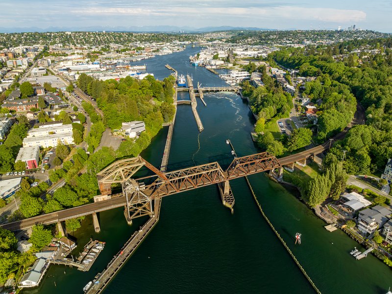 Hiram M. Chittenden Locks, Ballard, Seattle