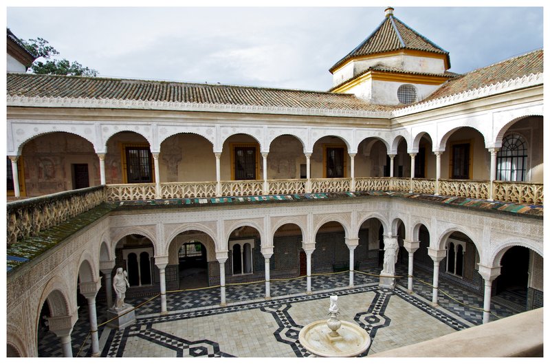 Casa de Pilatos Mudejar courtyard Seville