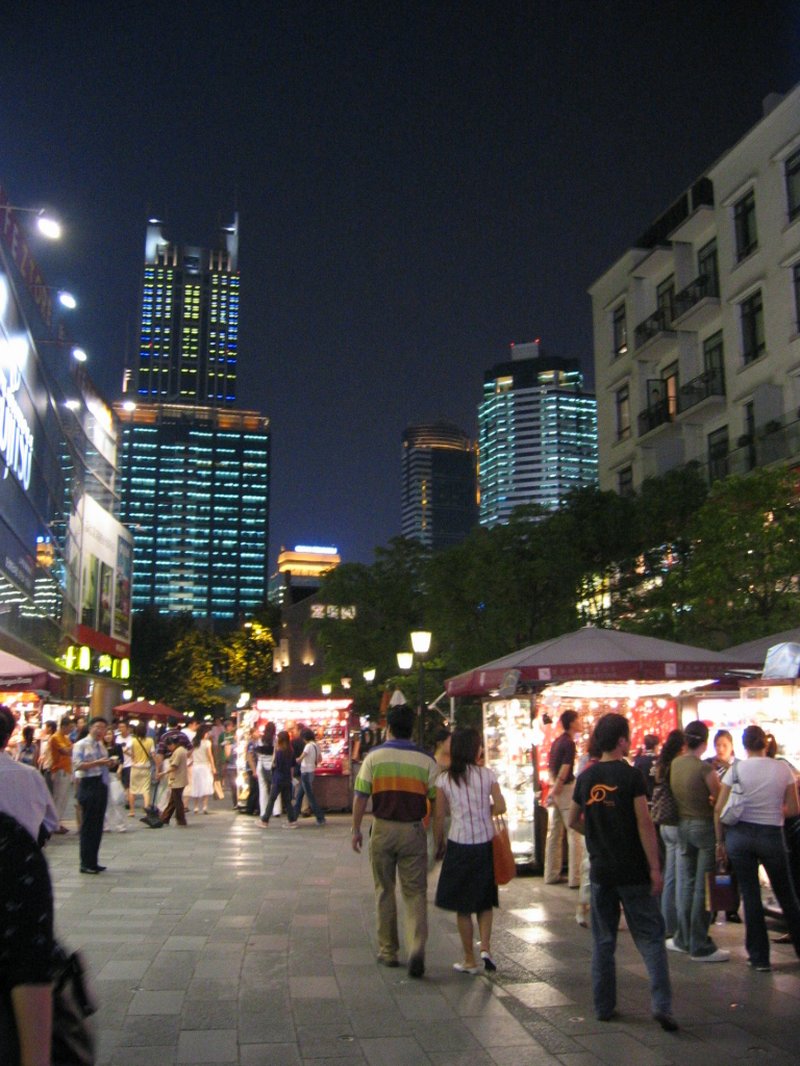 Xintiandi shikumen stone-gate architecture lanterns Shanghai