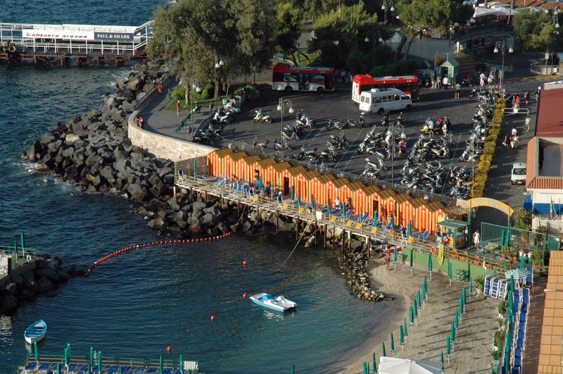 Villa Comunale — view over the port