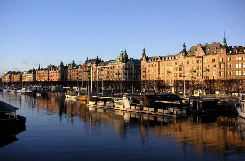 Strandvägen boulevard Stockholm