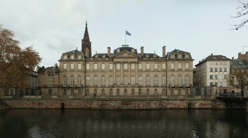 Palais Rohan river facade