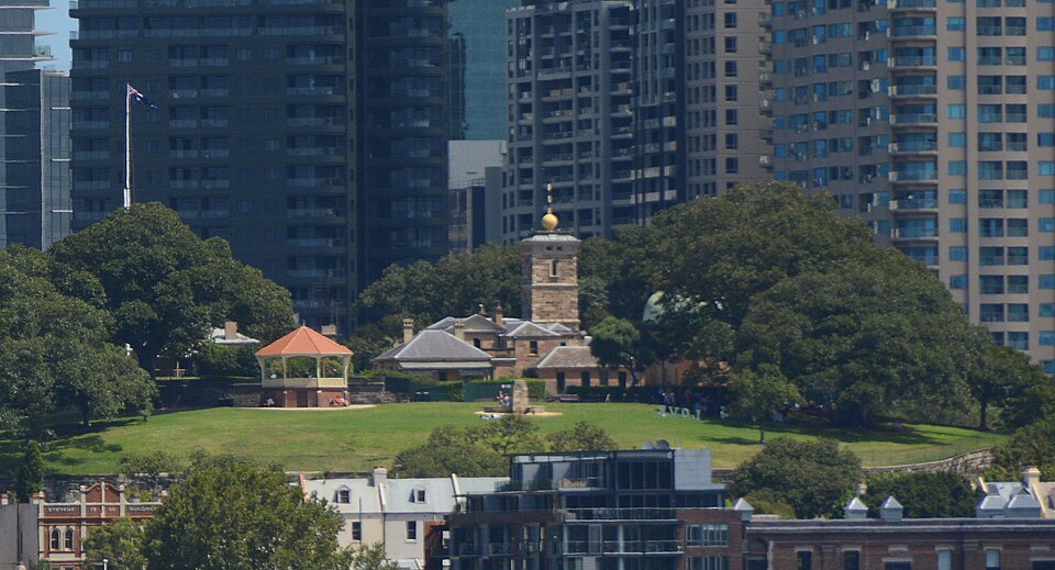 Sydney Observatory dome on Observatory Hill