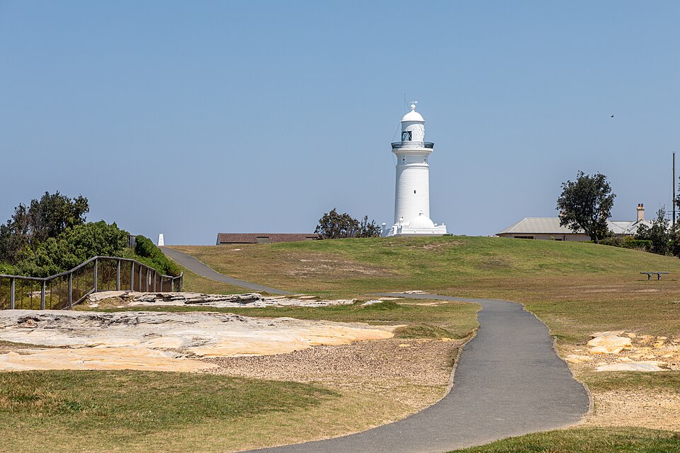 South Head cliffs and Hornby Lighthouse at Sydney Harbour entrance