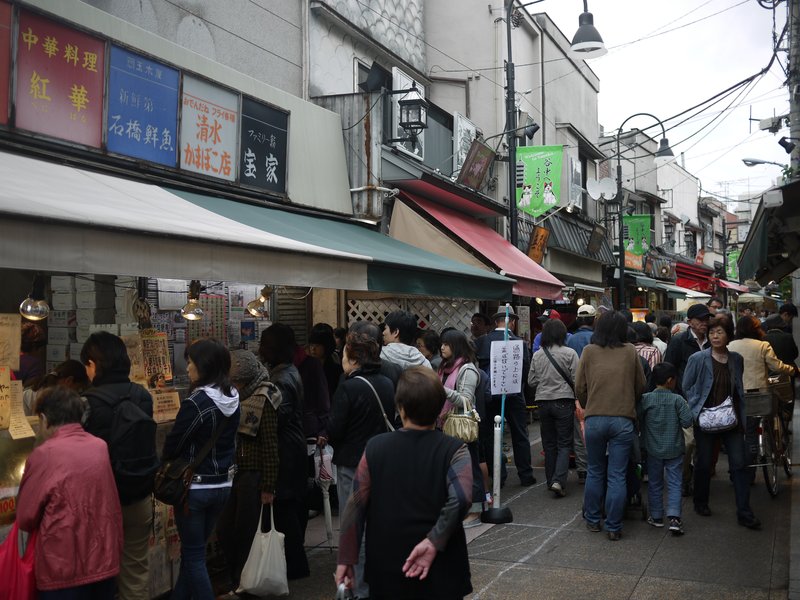 Yanaka Ginza — old Tokyo shitamachi shopping street