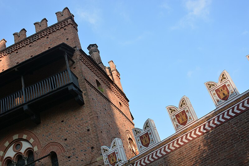 Borgo Medievale del Valentino reconstruction of a medieval Piedmontese village