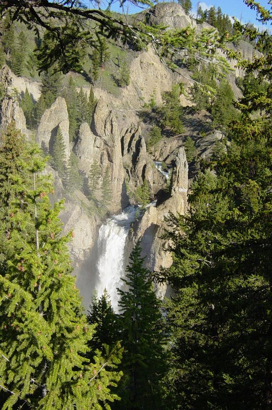 Tower Fall waterfall