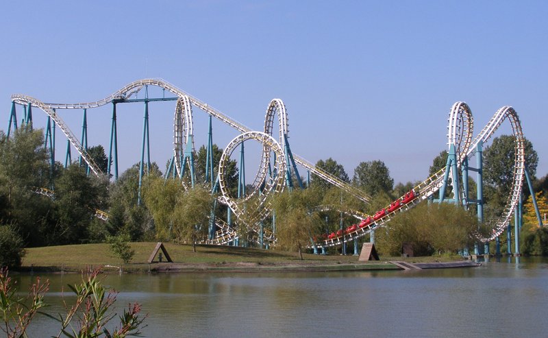 Goudurix roller coaster at Parc Astérix