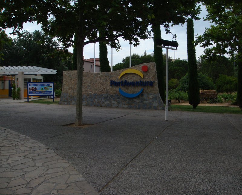 Entrance to PortAventura World in Salou