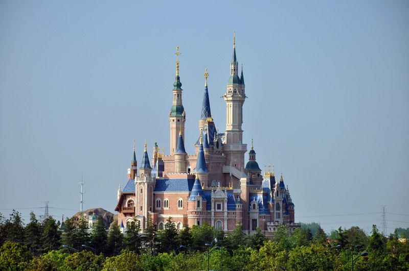 Enchanted Storybook Castle at Shanghai Disneyland