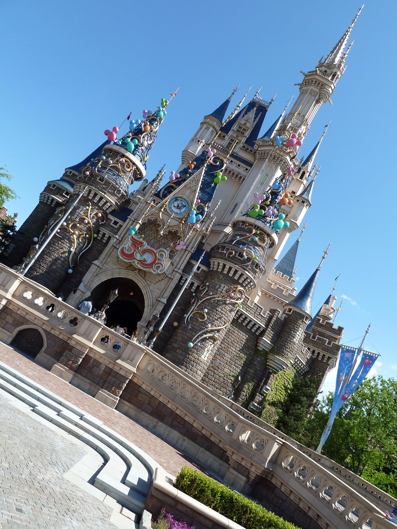 Cinderella Castle at Tokyo Disneyland, Urayasu, Chiba