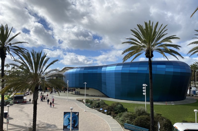 Aquarium of the Pacific's Pacific Visions wing, Long Beach