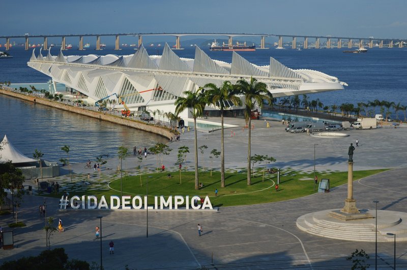 Museum of Tomorrow in Rio de Janeiro's Porto Maravilha waterfront district