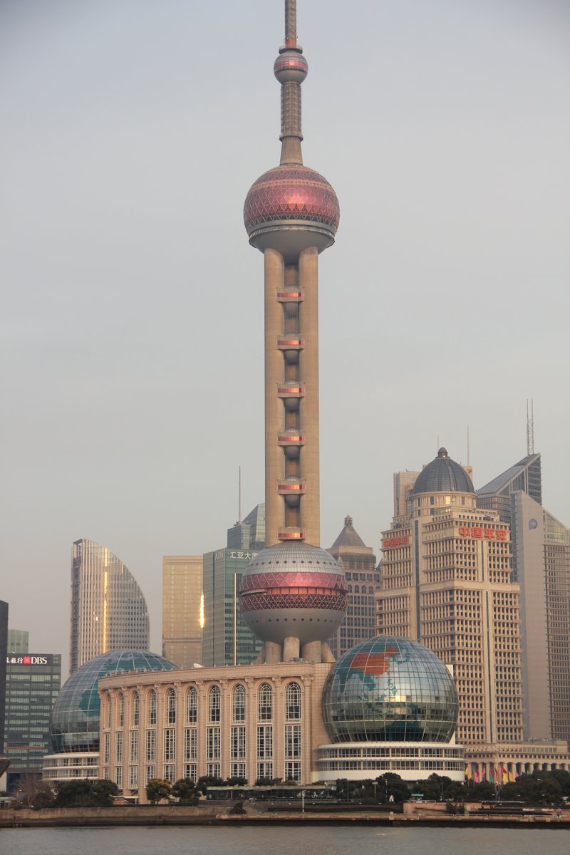 Oriental Pearl Tower in Shanghai's Pudong district