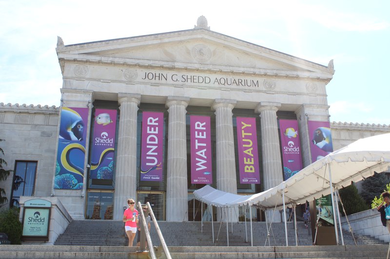 John G. Shedd Aquarium facade, Chicago