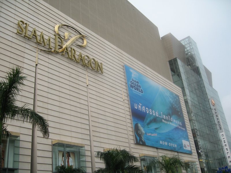 Siam Paragon mall in Bangkok