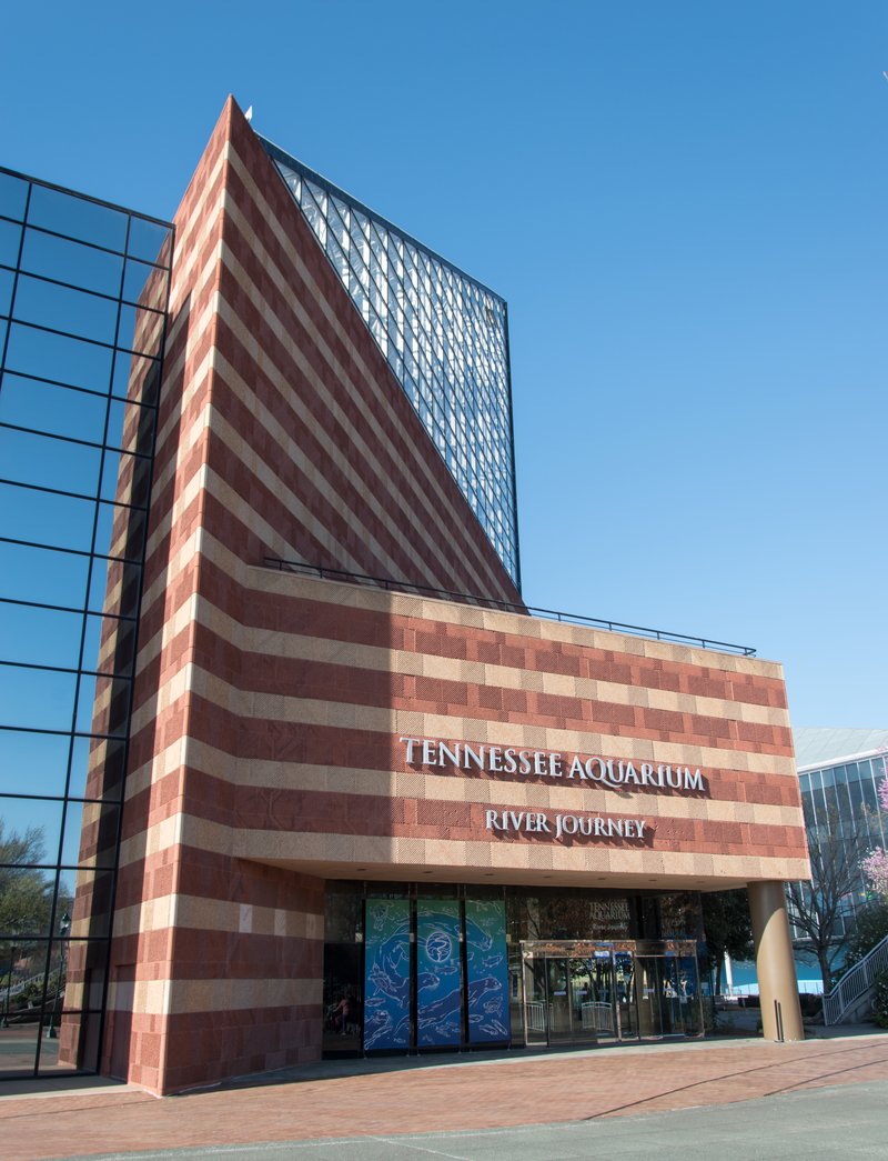 Tennessee Aquarium's River Journey building, Chattanooga