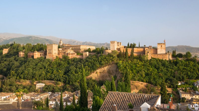 The Alhambra palace and fortress complex, Granada