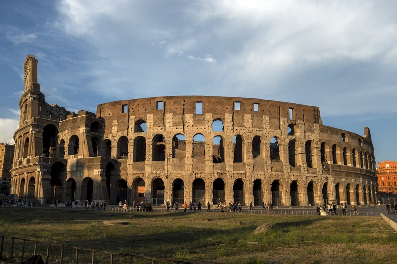 The Colosseum amphitheater, Rome