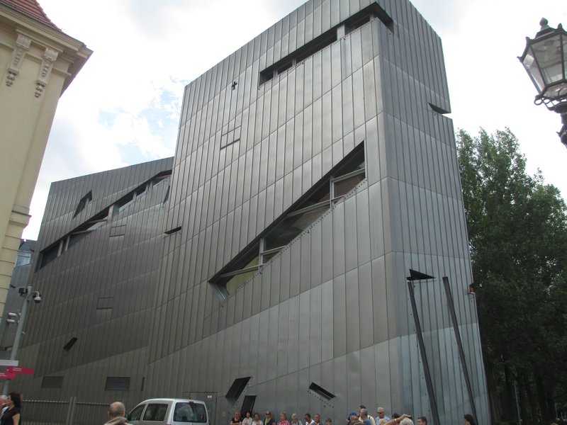 Jewish Museum Berlin zinc-clad exterior
