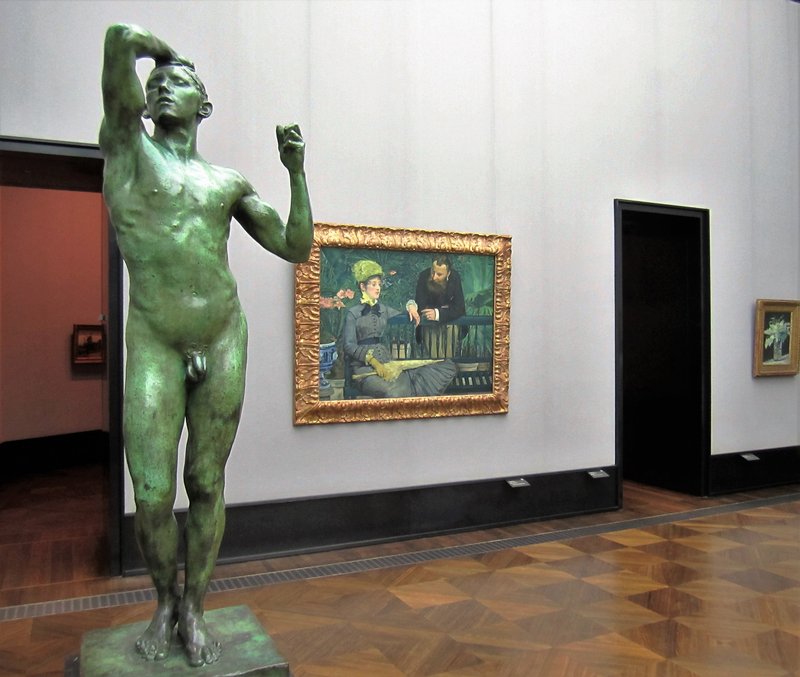 Alte Nationalgalerie's temple-like exterior on Museum Island, Berlin