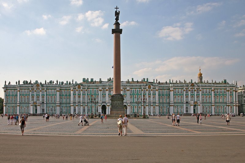 Winter Palace, home of the Hermitage Museum, St. Petersburg