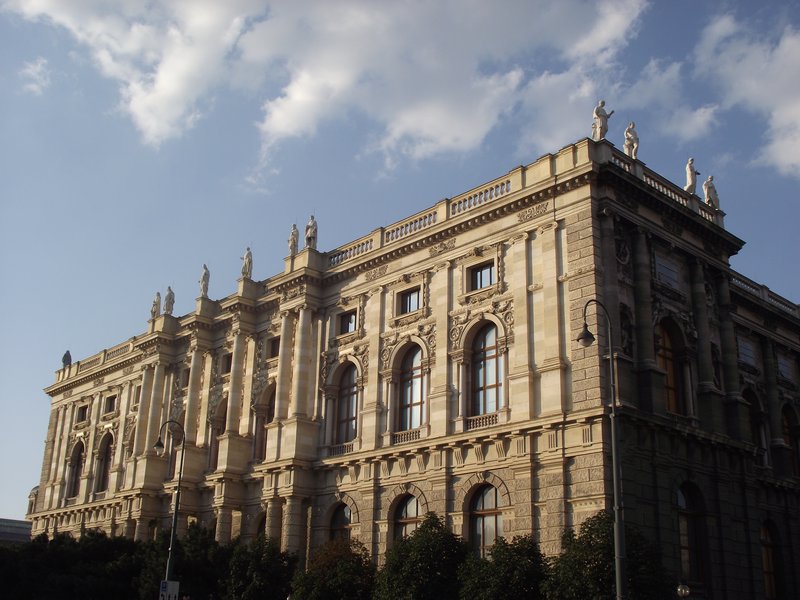 Exterior of the Kunsthistorisches Museum on Maria-Theresien-Platz in Vienna