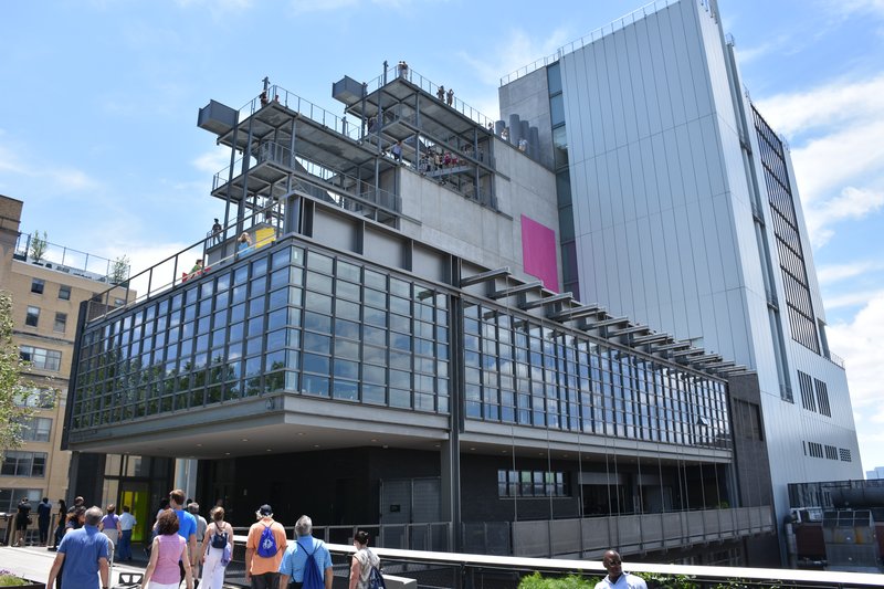 The Whitney Museum of American Art's Renzo Piano building in the Meatpacking District