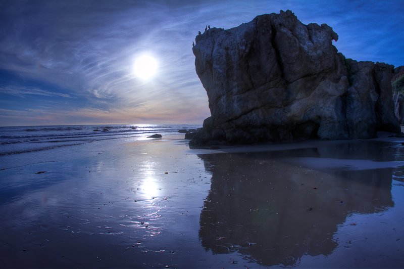 El Matador Beach's sea stacks and rock arches, Malibu