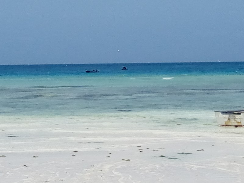 Nungwi Beach white sand shore, Zanzibar